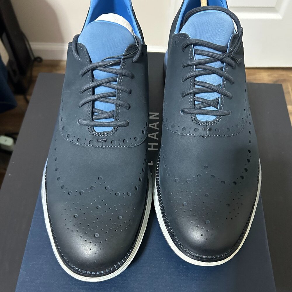 Cole Haan Mens Original Grand Ultra Wingtip, New 11.5